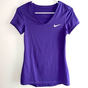 Womens Dri-Fit Nike V-Neck